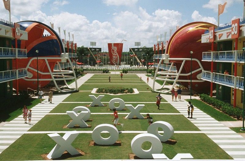 Disney'S All-Star Sports Resort Лей Буена Виста Екстериор снимка